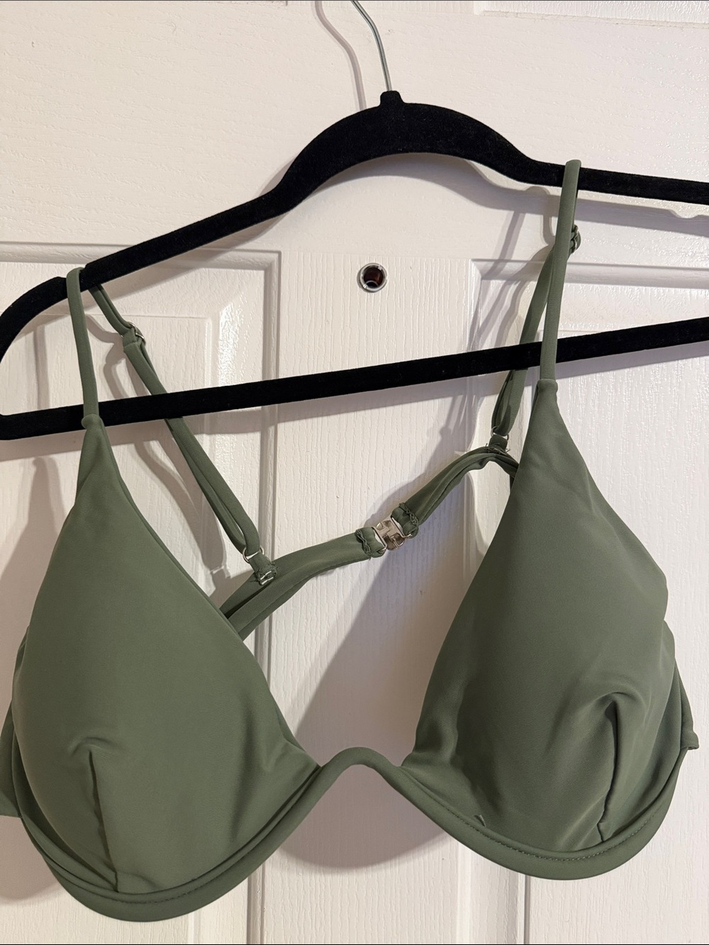 SHEIN Olive Green bikini with coverup